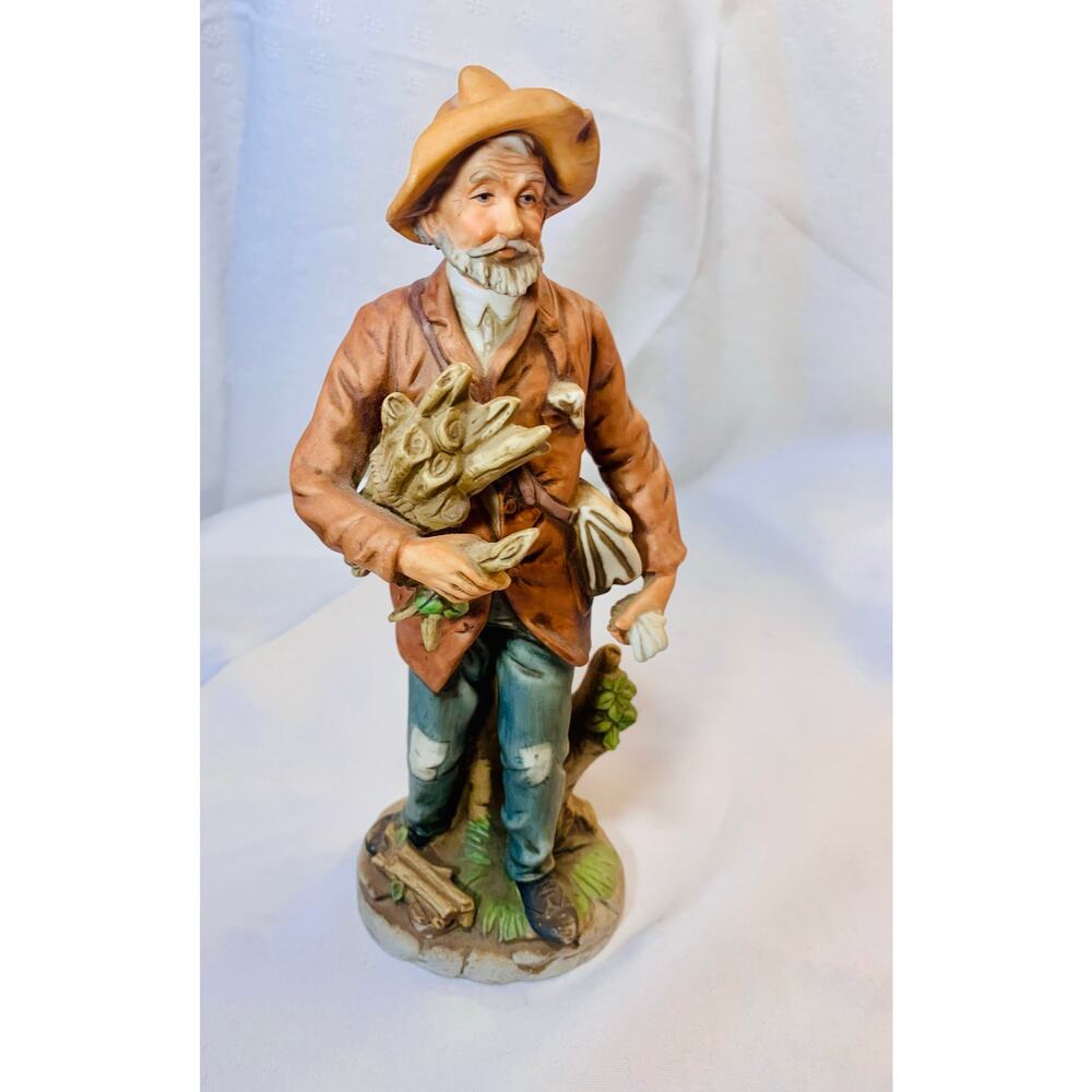 Homco “Walking Old Timer” Figurine